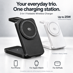 daytavo 3-in-1 Foldable Magnetic Charging Station